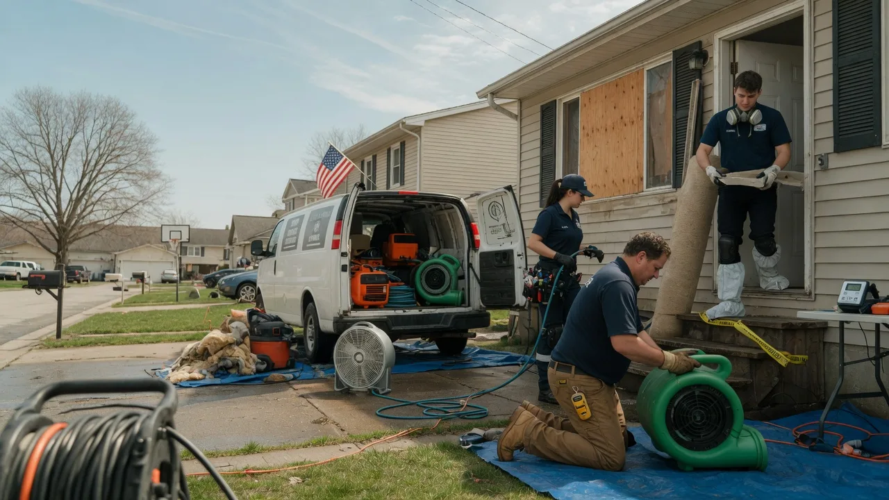 Water Damage Restoration in Bradley, SD near me